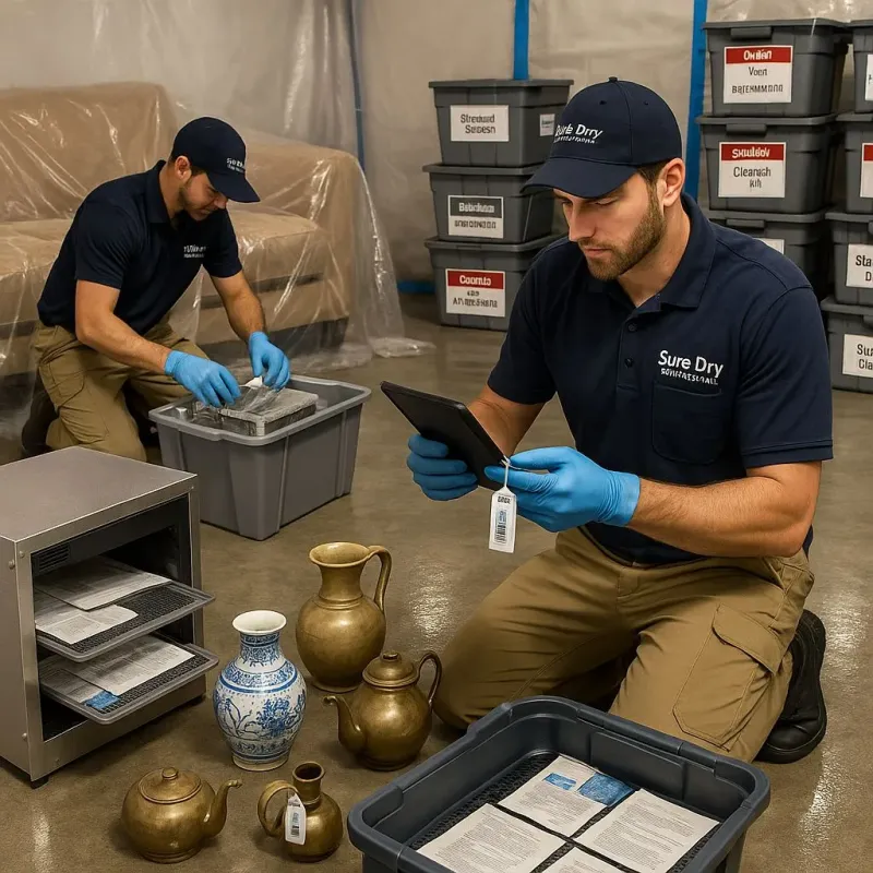 Content Protection and Restoration process in Bluffton, SC