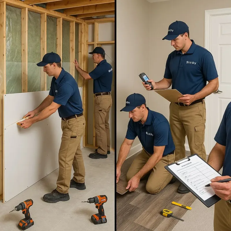 Repairs and Reconstruction process in Bluffton, SC