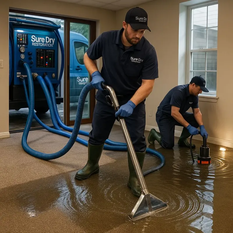 Water Extraction and Removal process in Bluffton, SC